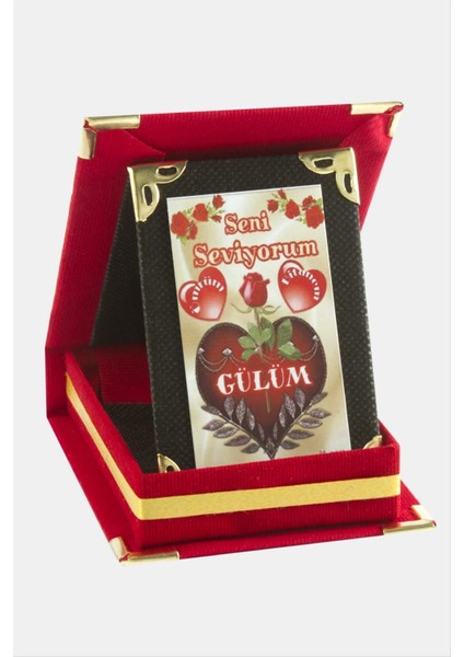 Seni Seviyorum Gülüm Plaketi