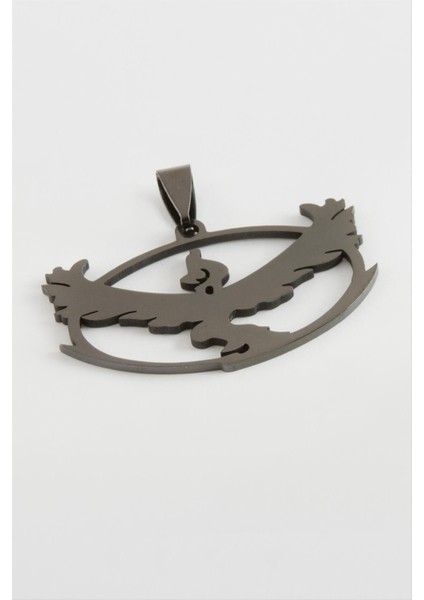 Kuş Çelik Kolye Ucu 4 cm