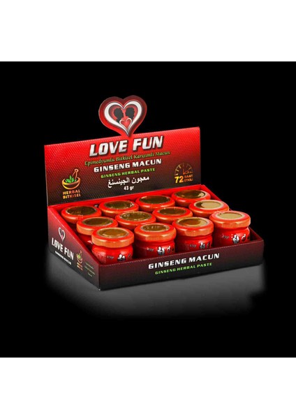 Love Fun Gınseng Macun 43 gr