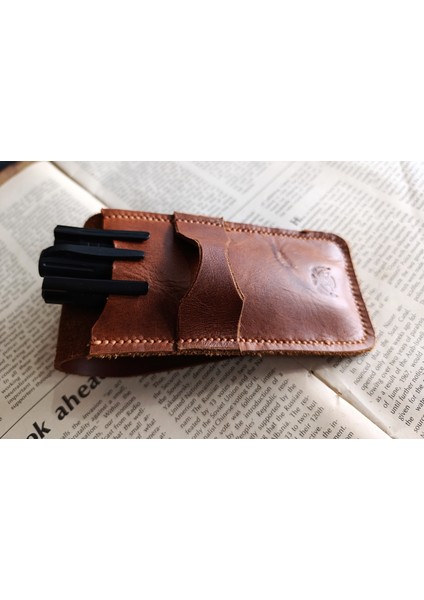 Crazy Gerçek Deri Özel Kalemleriniz Için Kalemlik ( 3*4 Kalem Için ) 28 cm \ 8 cm Büyük Boy NLU18 fiyatları