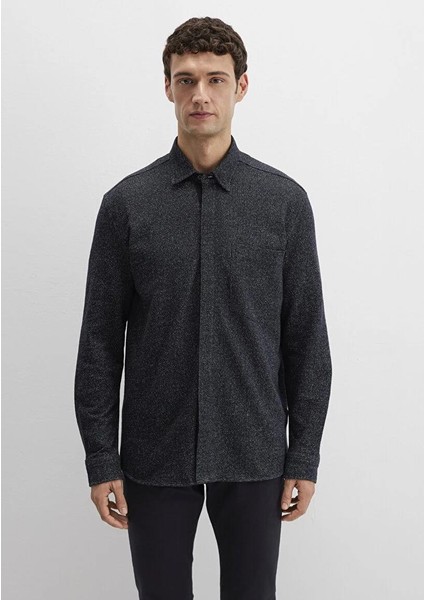 Mavi Black Lacivert Gömlek 0211764-70497 fırsatları