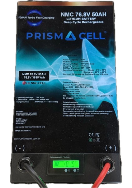 72 V Volt 50AH 50 Amper Lityum Nmc Akü Elektrikli Araba Yuki Amy Motor Bataryası (Tak Kullan) fırsatları