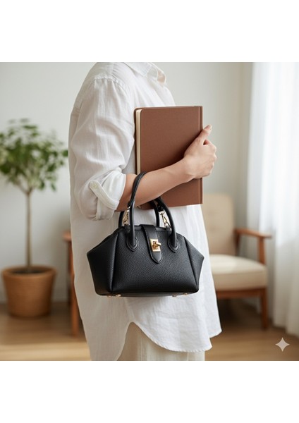Kilitlenebilir Üçgen Şekilli Kadın El ve Omuz Çanta modelleri