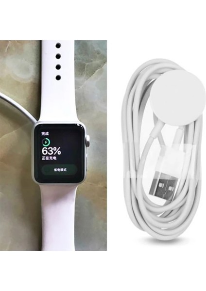 Swatch Apple Watch Için Manyetik Şarj Kablosu 1 METRE-(5775) - M612K674-R42612 indirimleri