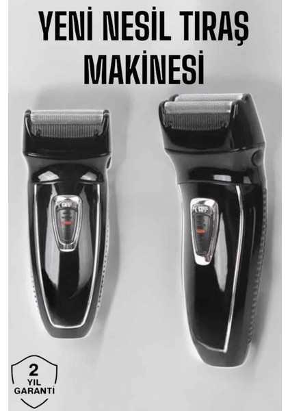 Şarjlı Paslanmaz Çelik Bıçaklı ve Kablosuz Saç Sakal Tıraş Makinesi - T658G582-Z39658