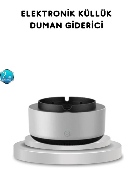 Sigara Dumanı ve Koku Giderici Hava Temizleyici Küllük – 2 Katmanlı Filtreli U - M145R756-K02