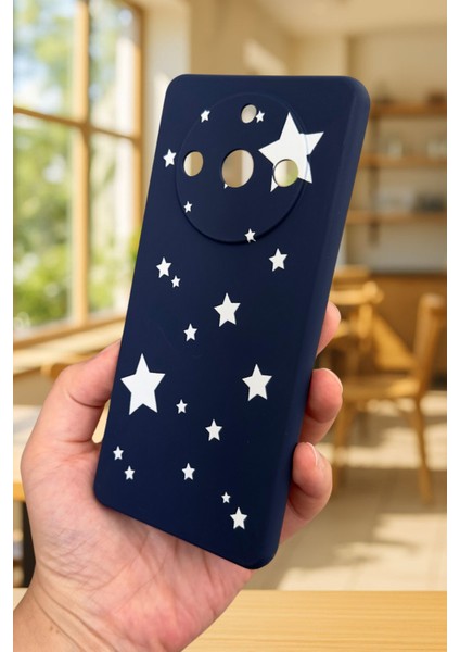 Realme 11 Pro Uyumlu Mini Yıldız Desenli Silikon Darbe Emici Klasik Korumalı Rubber Kılıf modelleri