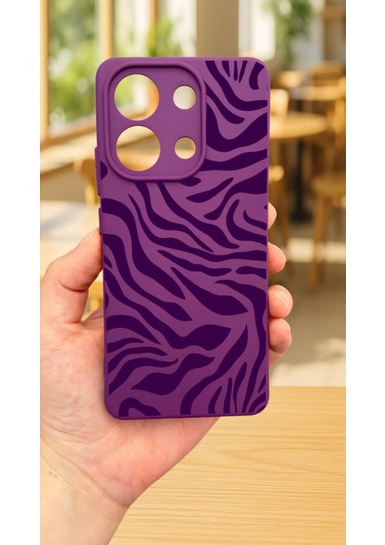 Xiaomi Redmi Note 13 4g Uyumlu Zebra Desenli Silikon Darbe Emici Klasik Korumalı Rubber Kılıf fiyatları