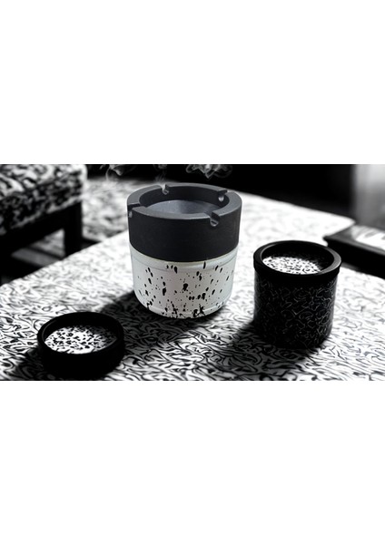 Dumansız Cam Küllük – Modern Tasarım, Isıya Dayanıklı, Koku ve Duman Engelleyici Küllük (2 Adet) fiyatları