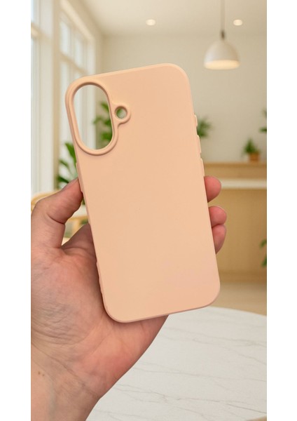 iPhone 16 - Silikon Darbe Emici Klasik Korumalı Rubber Kılıf