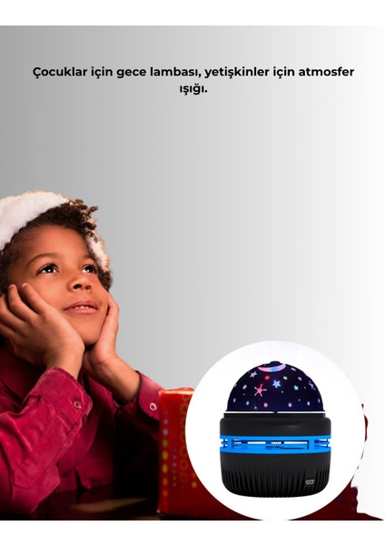 USB Galaxy Projektör Lamba – Romantik Atmosfer Çocuk Odası Parti ve Düğün I? - M090R795-K26 indirimleri