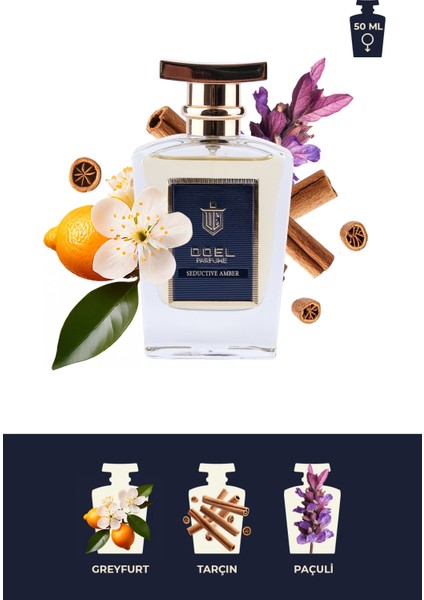 Seductive Amber 50 ml Erkek Parfümü fiyatları