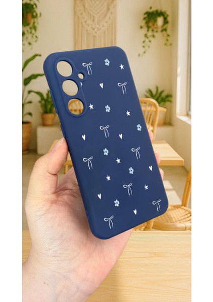 Samsung Galaxy A35 - Mini Fiyonk Desenli Silikon Darbe Emici Klasik Korumalı Rubber Kılıf modelleri