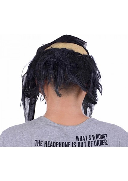 Lateks Saçlı Sakallı Korsan Maskesi modelleri