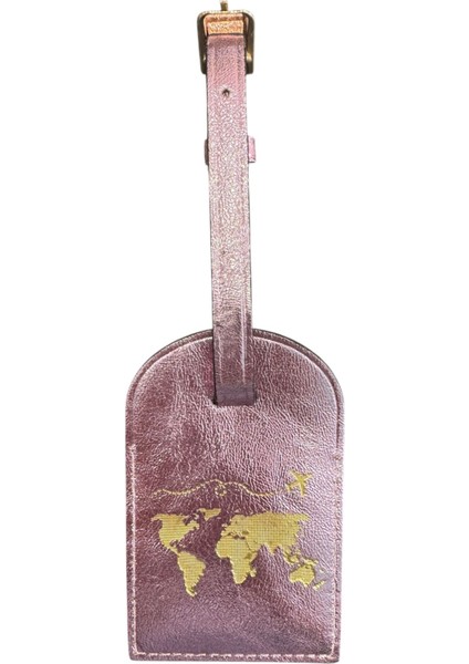 Deri Bavul Çanta Etiketi