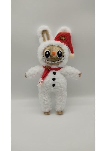 Yılbaşı Temalı Kardan Adam Örgü Bebek fiyatları