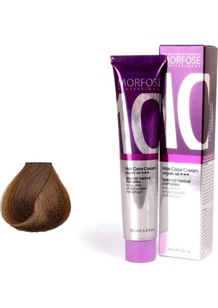 10 Saç Boyası 100ML / 7.73 Kapuçino Kahve