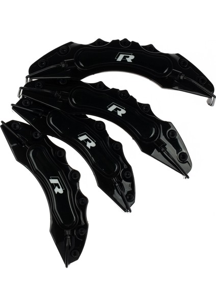 Siyah R 4'lü Kaliper Seti Yapıştırma Logolu fiyatları