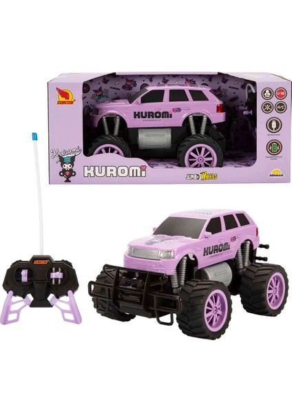 1:18 Suncon Jumbo Wheels Kuromi USB Şarjlı Uzaktan Kumandalı Arazi Aracı