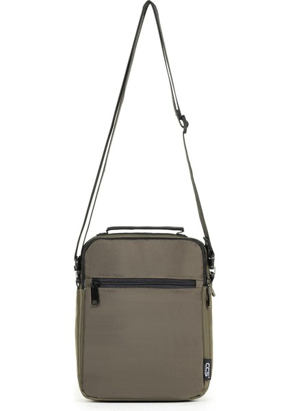 Kapaklı Çok Gözlü Omuz Askılı El ve Omuz Çantası Büyük Boy Haki fırsatları