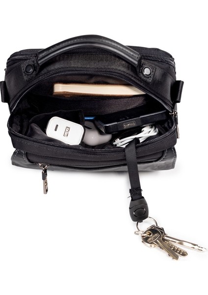 Kapaklı Çok Gözlü Omuz Askılı El ve Omuz Çantası Büyük Boy Haki indirimleri