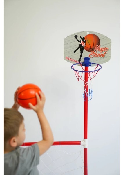 Portatif Kale - Basket Potası 2'si 1 Arada