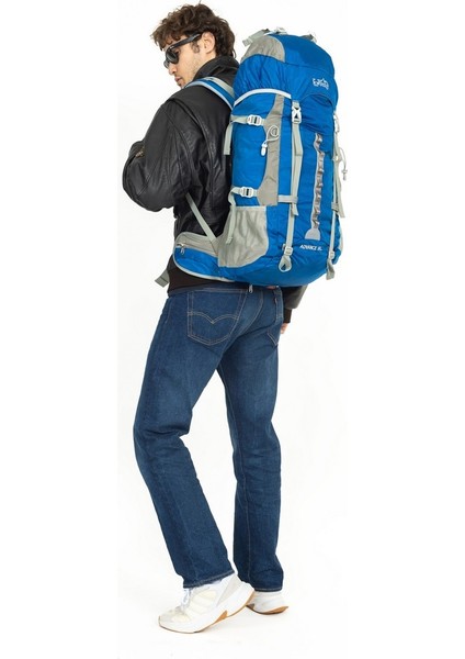 Profesyonel Dağcı Sırt Çantası 55 Litre Mavi