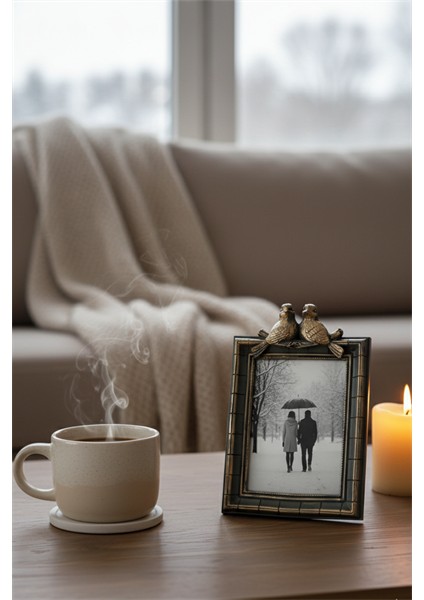 Şık Klasik Hediyelik Kuşlu Çerçeve modelleri