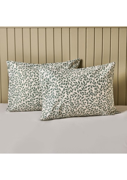 Soft Sacha 2'li Yastık Kılıfı - Krem - 50X70 cm