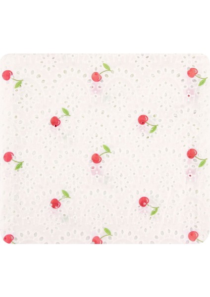 Soft Kiraz Desenli Runner - Renkli - 40X135 cm modelleri