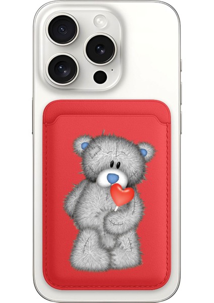 iPhone 11 12 13 14 15 16 17 Pro Max Plus Air Magsafe Mıknatıslı Kırmızı Kartlık Aşk Yarası