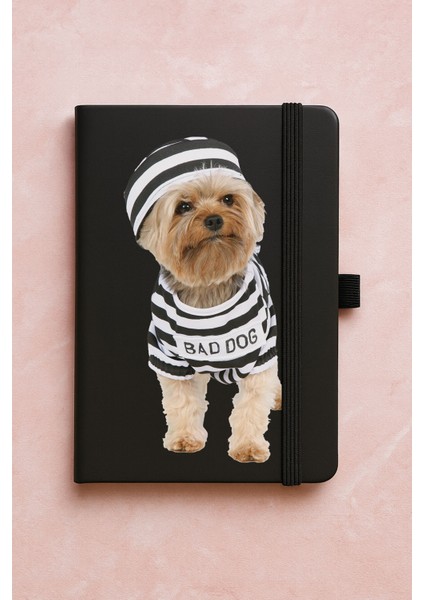 Promosyon Tarihsiz Premium Termo Defter Desenli 192 Yaprak - Bad Dog