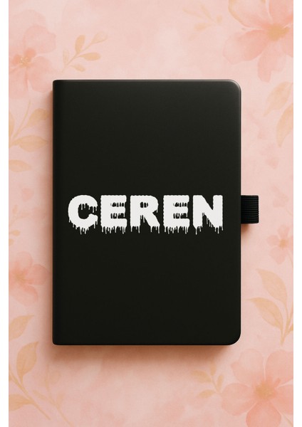 Kişiye Özel Isim Ad Yazılı Tarihsiz Termo Defter - Model 7