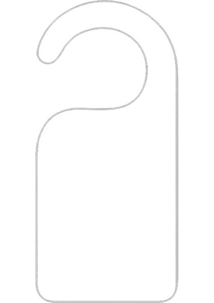 Baskılı Otel Oda Ev Daire Yatak Çocuk Odası Için Desenli Kapı Kolu Askısı Chill modelleri