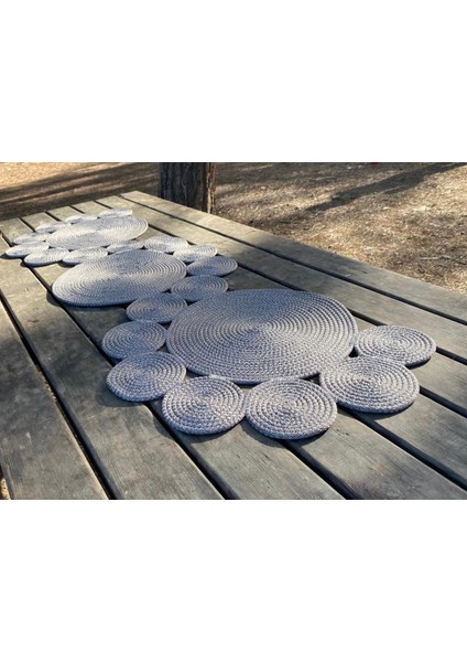 Jüt, Hasır, Dekoratif Masa Örtüsü, Runner, Amerikan Servis, Sehpa Örtüsü modelleri