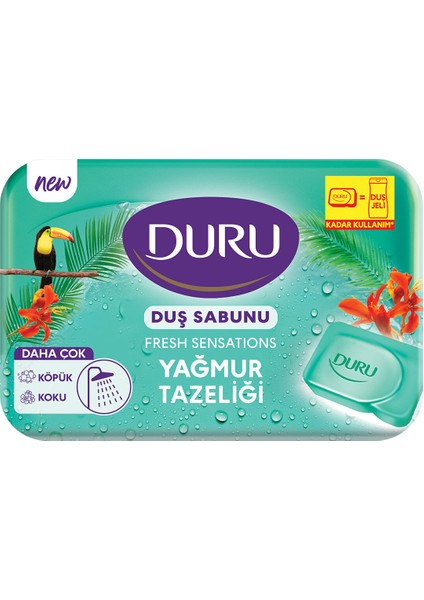 2 Adet Duru Duş Sabunu Fresh Yağmur Ormanı 150 G fiyatları