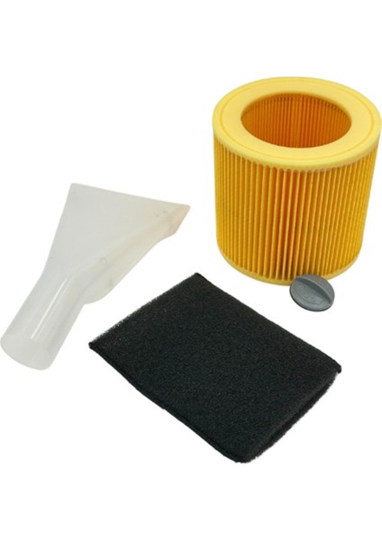 Karcher Uyumlu Wd, Nt ve A Serisi Süpürge Silindirik Filtre ve Emici Seti