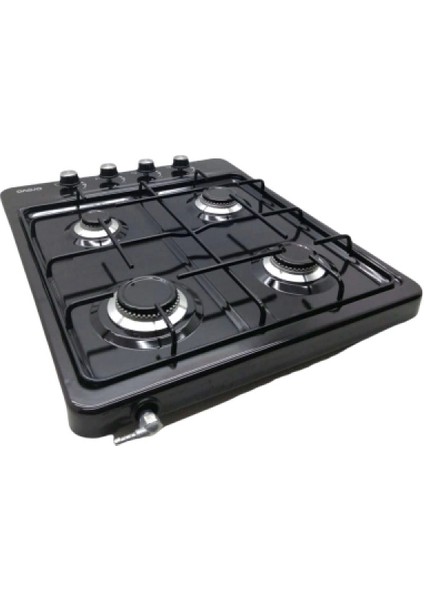4lü Lpg Siyah Set Üstü Ocak (5324)