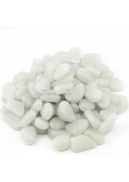 Gece Karanlıkta Işık Vererek Parlayan Dekoratif Çakıl Taşları (5324) fırsatları