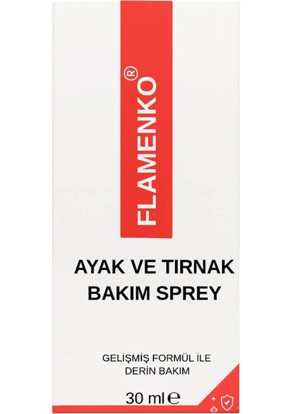 Flamenko Ayak Mantar Koku Kaşınma Önleyici Sprey 30 ml