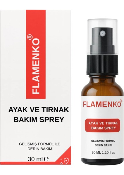 Flamenko Ayak Mantar Koku Kaşınma Önleyici Sprey 30 ml modelleri