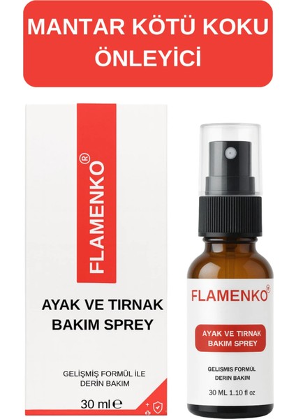 Flamenko Ayak Mantar Koku Kaşınma Önleyici Sprey 30 ml indirimleri