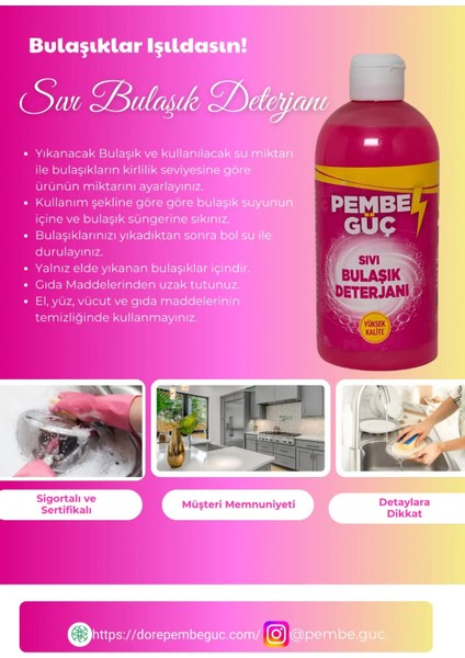 Sıvı Bulaşık Deterjanı 500 ml x 3 Adet fiyatları
