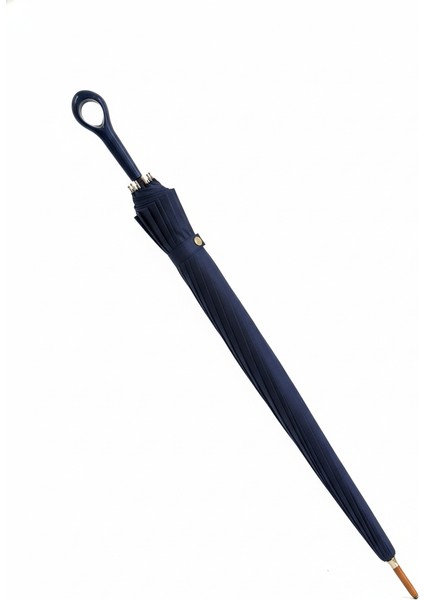 Lacivert 1. Sınıf Kalite Rüzgar Korumalı Metal 16 Telli Siyah Gövdeli Şemsiye indirimleri