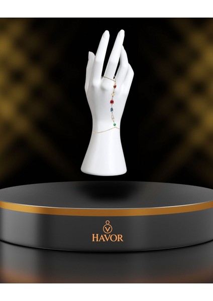 Pirinç Renkli Zirkon Taşlı Y Model Gold Renk Kadın Şahmeran – Zarif ve Işıltılı Bileklik fırsatları