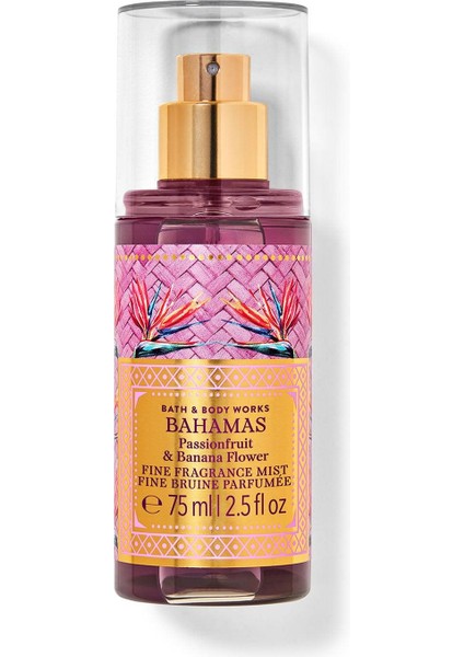Bahamas Passionfruit & Banana Flower Seyahat Boy Vücut Spreyi 75 ml