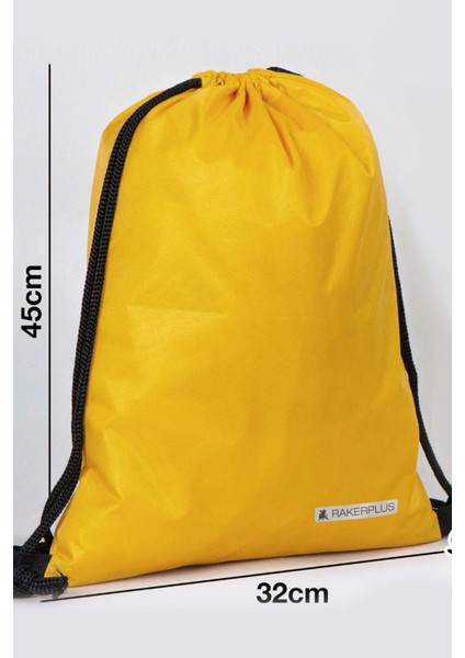 Sarı 32X45 cm Su Geçirmez Büzgülü Krampon ve Spor Çantası modelleri