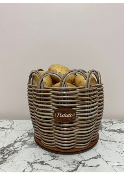 Kahverengi Küçük Boy Patateslik
