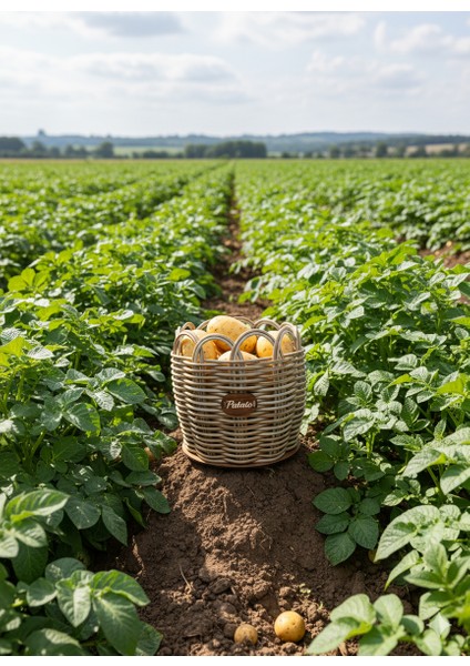 Kahverengi Küçük Boy Patateslik fırsatları