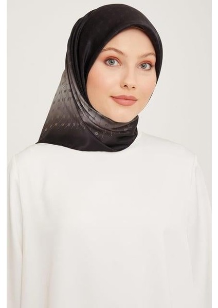 Armine Ipek Eşarp Nostalji - 9003-08 Siyah Sura